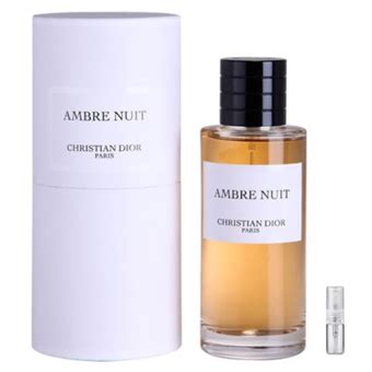 ambre nuit christian dior duftprobe